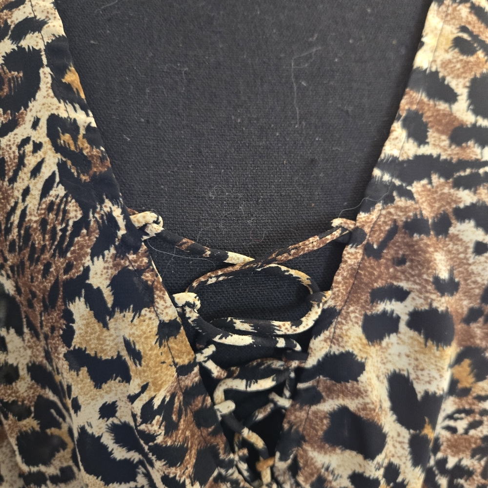Animal Print Blouse - Picture 2 of 5